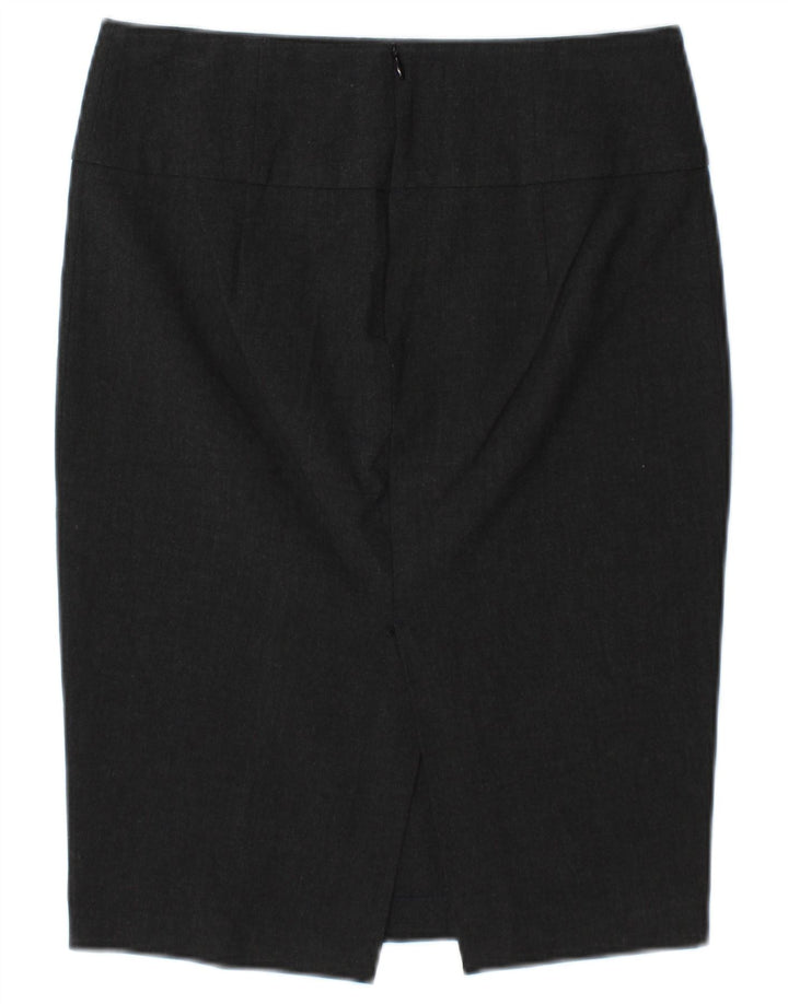 Zara Γυναικεία Pencil Φούστα EU 34 2XS W24 Γκρι
