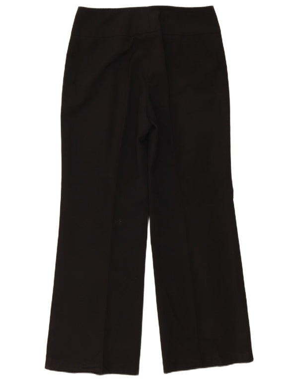 Marks & Spencer Γυναικείο ίσιο casual παντελόνι UK 12 Medium W32 L30 μαύρο