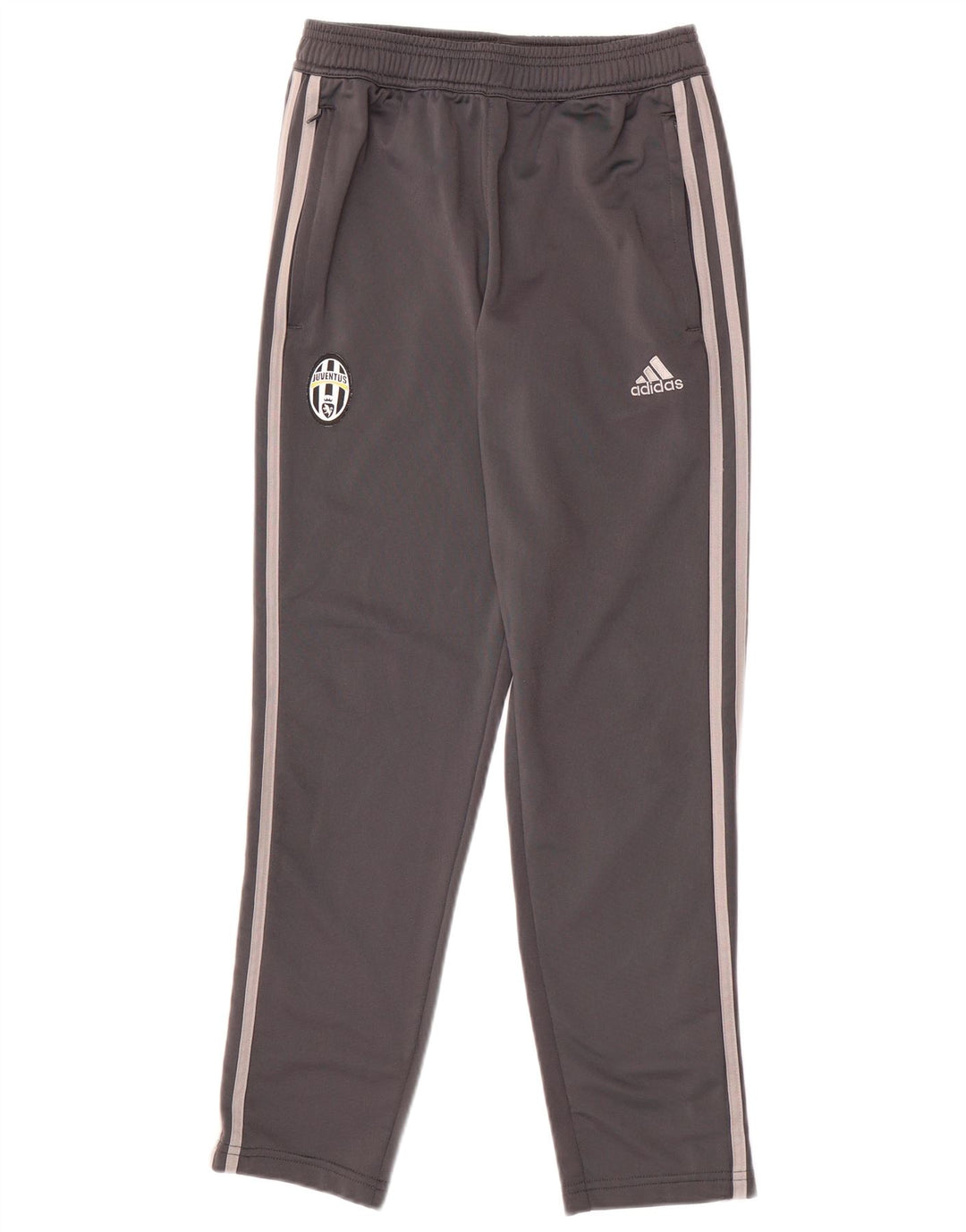 Παντελόνι αθλητικής φόρμας ADIDAS Boys Juventus 11-12 ετών Γκρι πολυεστέρας
