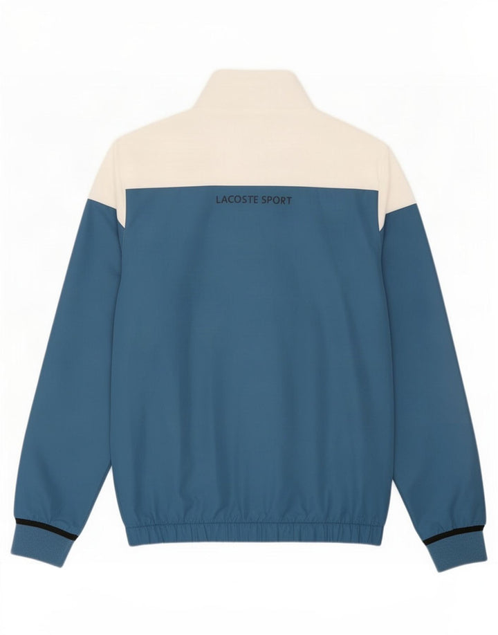 Ανδρική αθλητική φόρμα Lacoste Top Jacket Size 3 Small Blue Colourblock