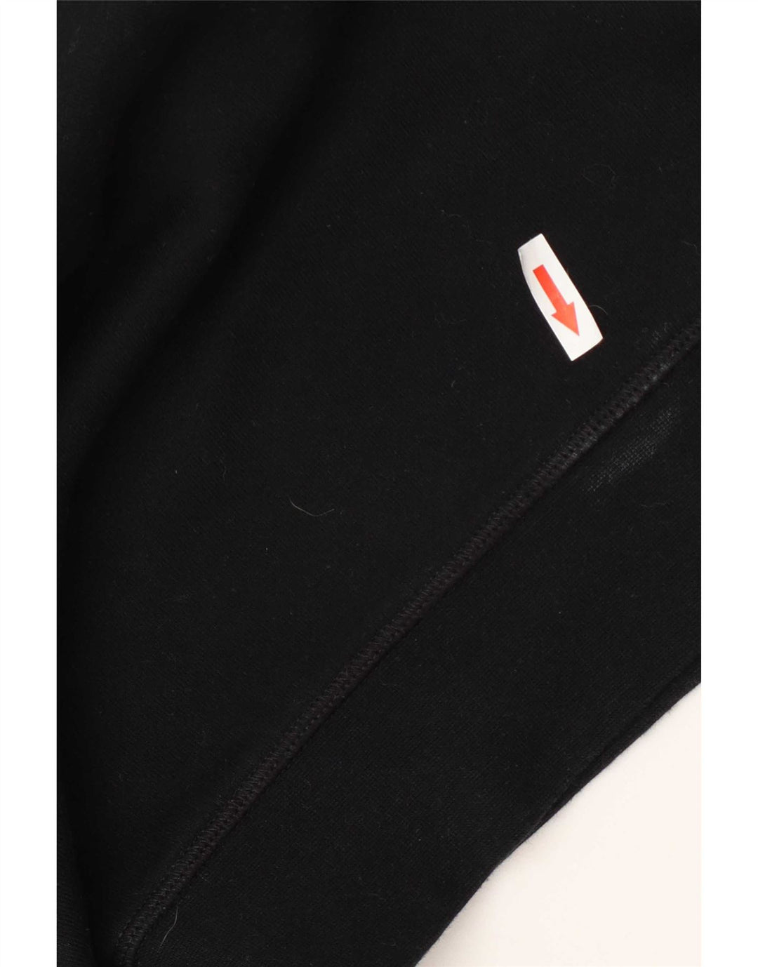 Γυναικείο φούτερ Topshop Oversized Jumper UK 10 Small Black Cotton