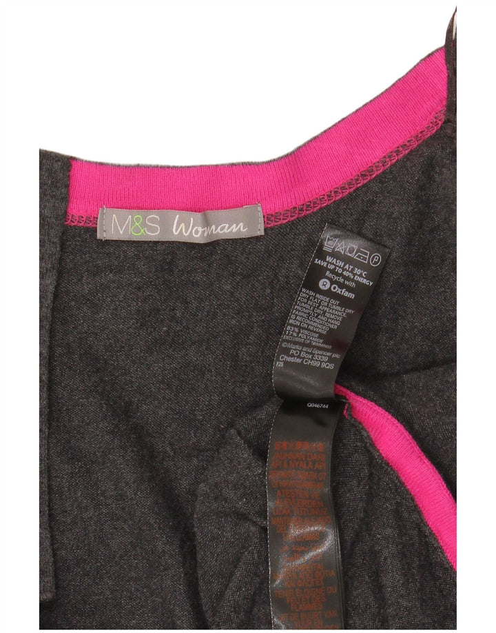 Marks & Spencer Γυναικείο πουλόβερ υπερμεγέθους Boat Neck Jumper UK 20 2XL Grey
