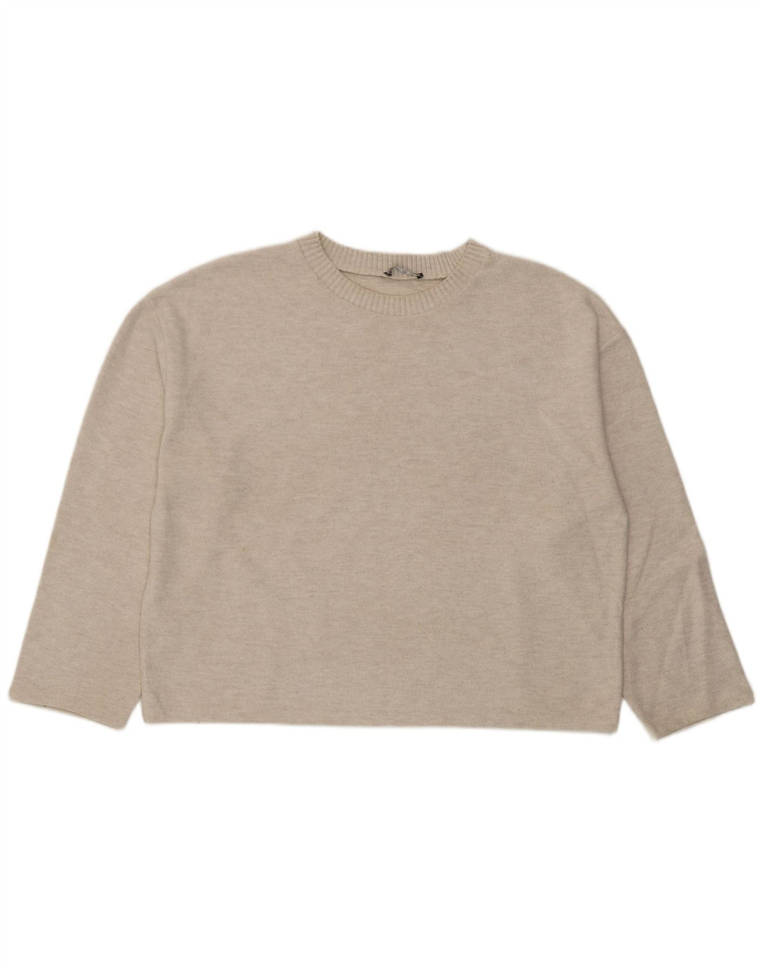 Zara Γυναικείο τοπ μακρυμάνικο UK 16 Large Off White