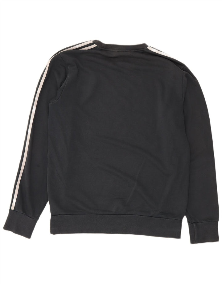 Ανδρικό φούτερ Adidas Real Madrid Jumper μεγάλο γκρι βαμβακερό