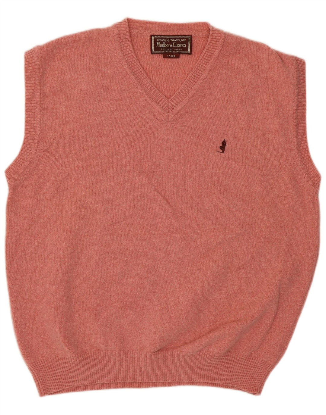 Ανδρικό γιλέκο Marlboro Classics Tank Top Μεγάλο ροζ μαλλί