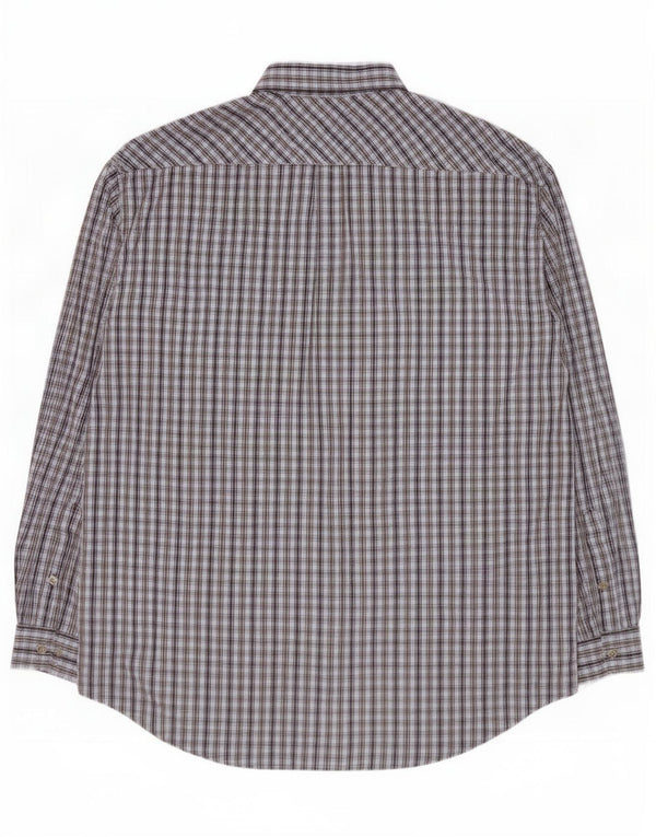 Ανδρικό πουκάμισο Marlboro Classics 2XL Blue Check Cotton