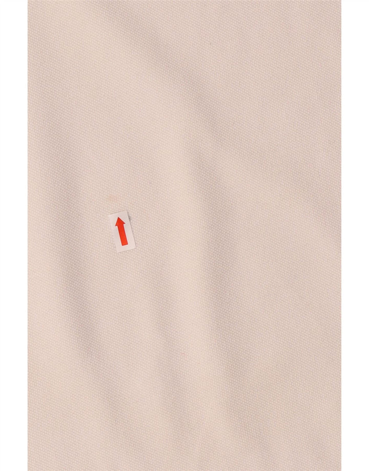 Armani Exchange Ανδρικό μπλουζάκι πόλο, μικρό λευκό βαμβακερό