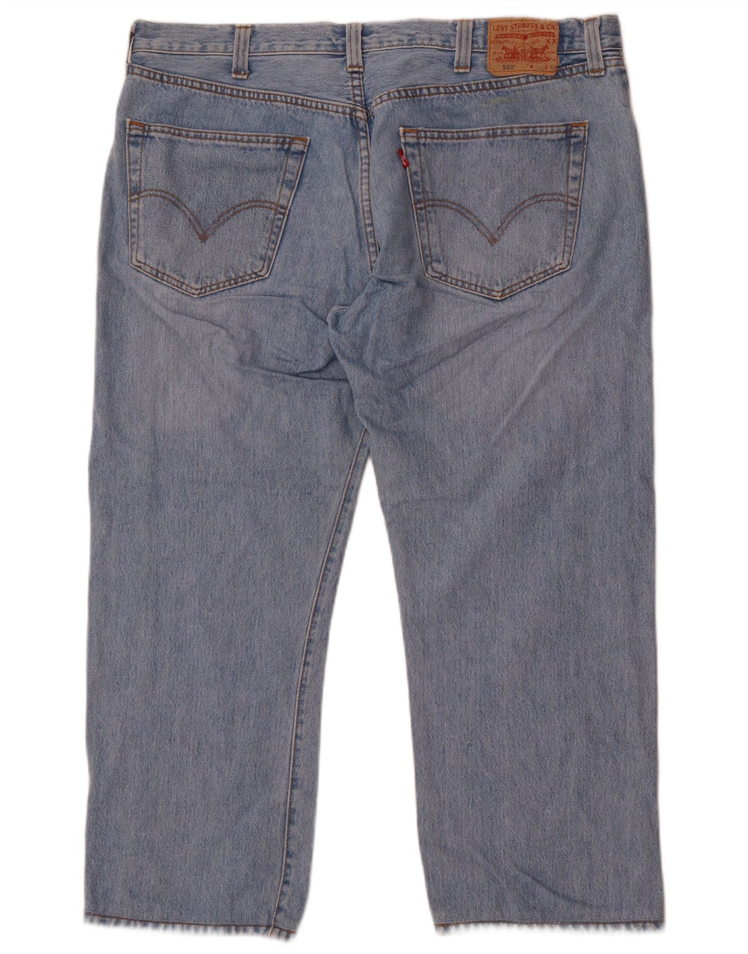 Levi's Mens 501 Straight Jeans W40 L26 Blue Cotton