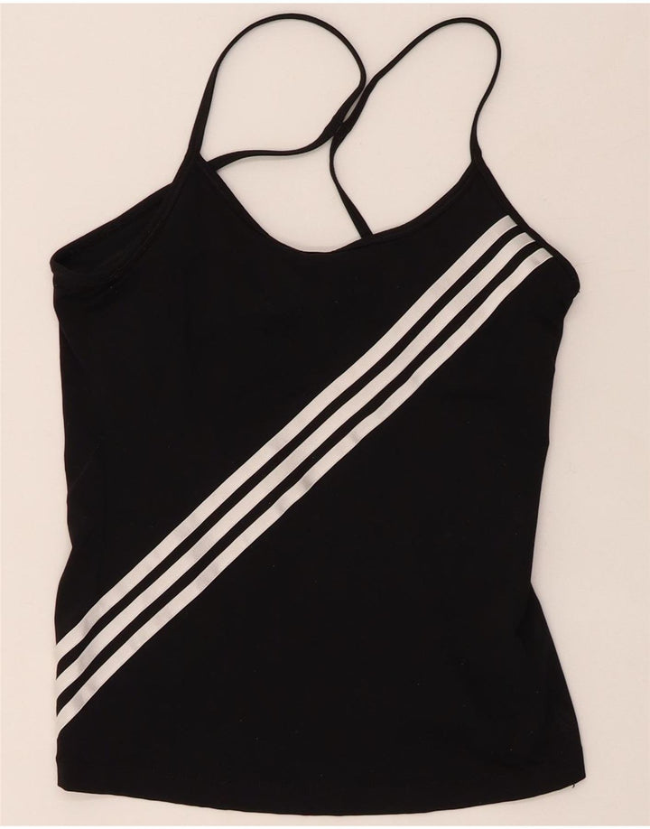 ADIDAS Γυναικεία Climacool Cami Top UK 8 Small Black Nylon