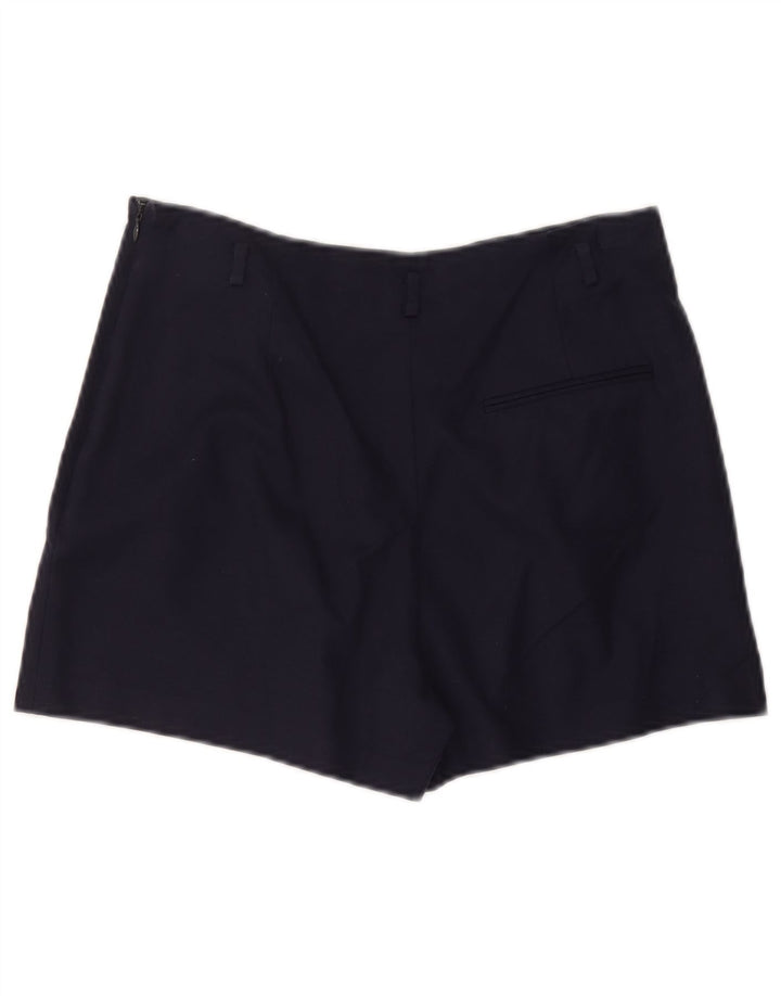 Zara Γυναικείο Casual Σορτς Medium W28 Navy Blue