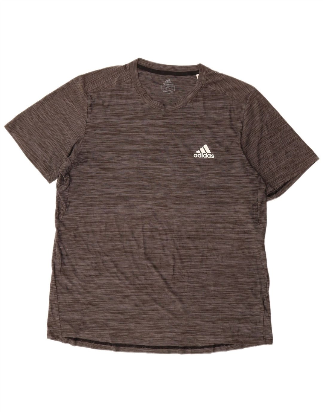 Adidas Ανδρικό T-Shirt Aeroready Top Large Grey Flecked Polyester