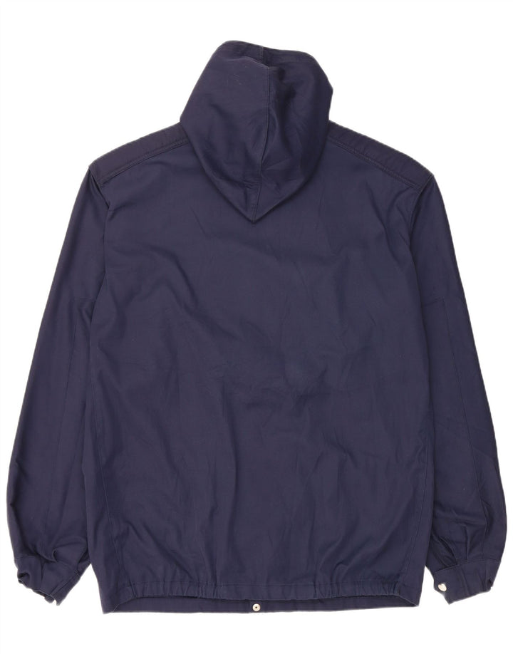 Vintage Ανδρικό κουκούλα Utility Jacket IT 54 2XL Navy Blue