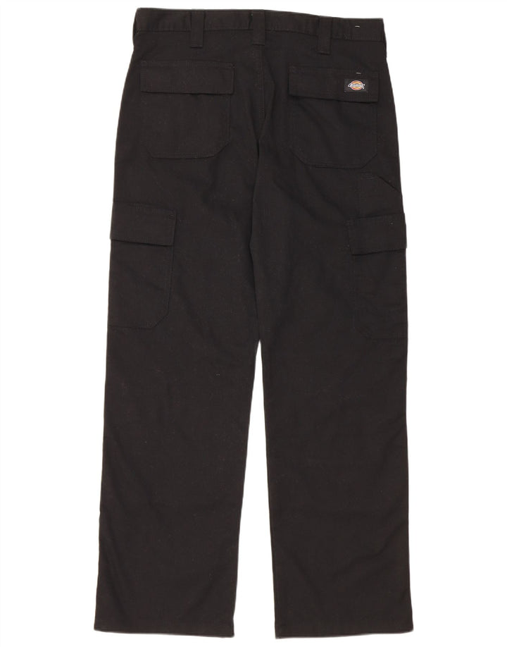 Ανδρικό ίσιο παντελόνι Cargo Dickies W32 L30 Μαύρο πολυεστέρα