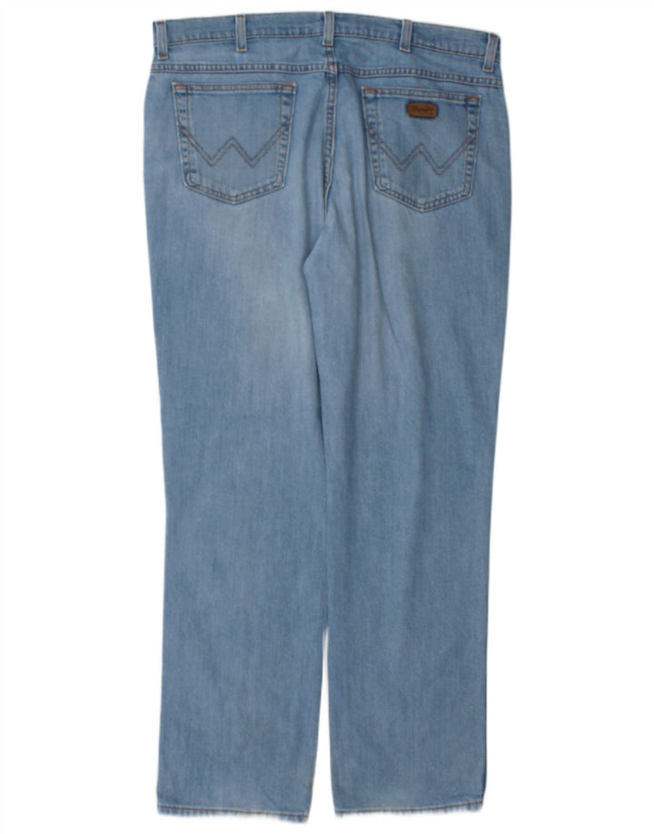Ανδρικό τζιν ίσιο Wrangler Texas Stretch W38 L32 Μπλε βαμβακερό