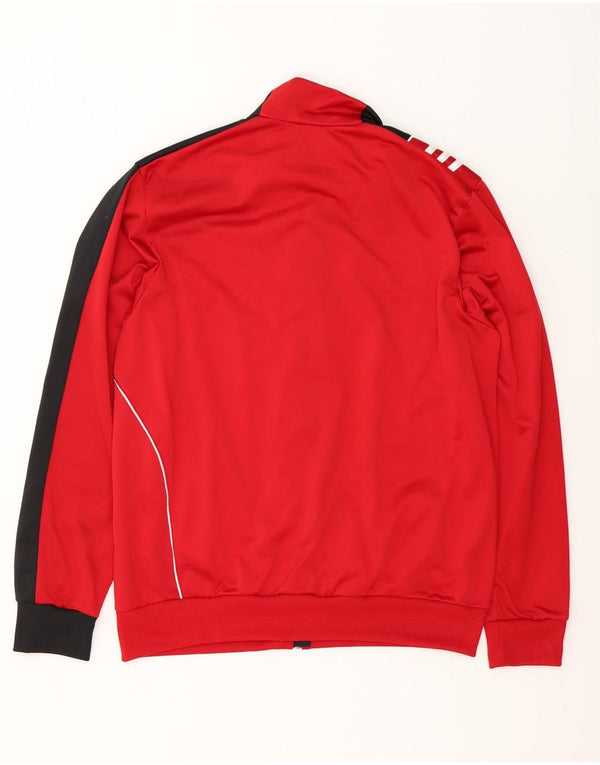 Ανδρική φόρμα Adidas Top Jacket UK 44/46 Large Red Colourblock Polyester