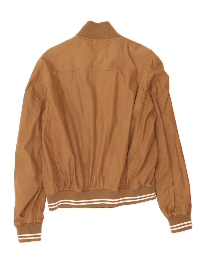 BROOKSFIELD Womens Bomber Jacket IT 52 2XL Brown Cotton Vintage Brooksfield and Second-Hand Brooksfield from Messina Hembry 