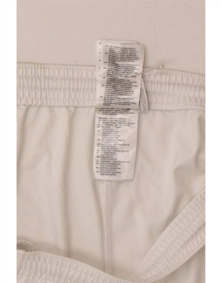 Ανδρικό σορτς Adidas Climalite Sport μεγάλο λευκό πολυεστέρα