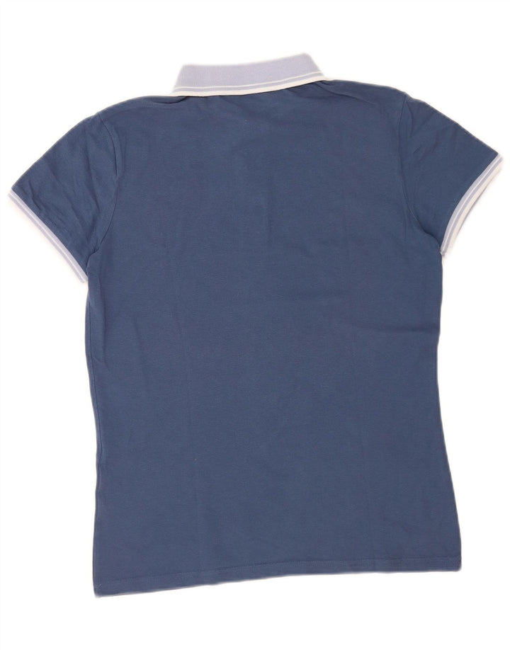 Ανδρικό μπλουζάκι πόλο Kappa Small Blue Colourblock