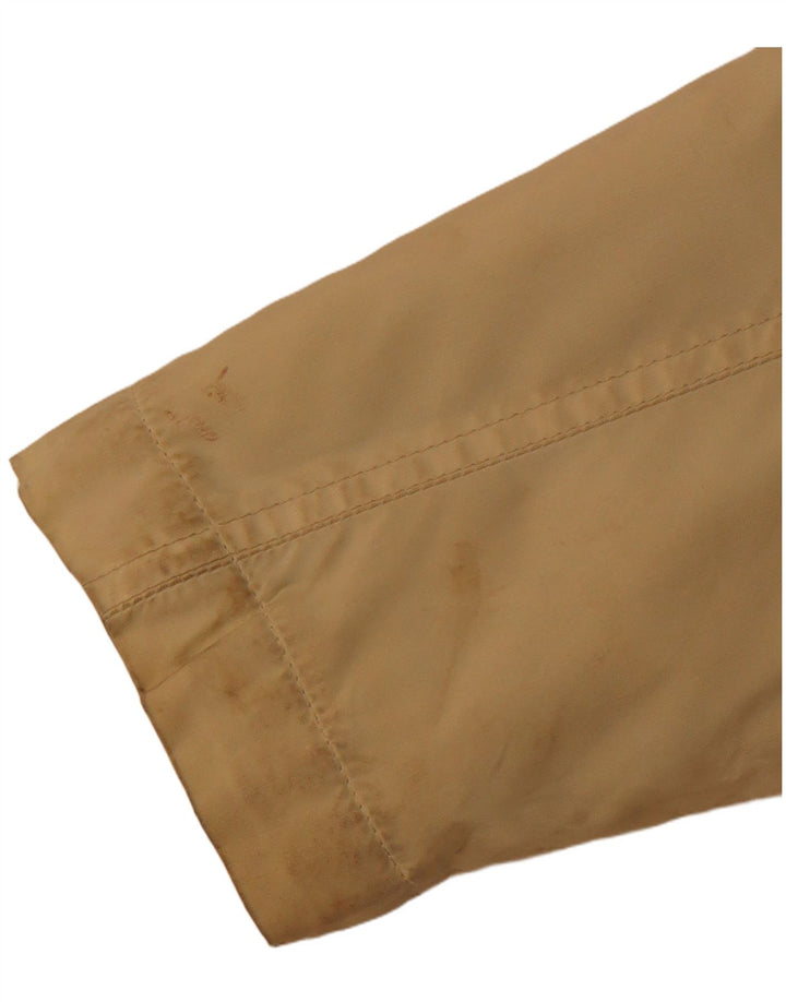 VINTAGE Γυναικείο Utility Jacket UK 16 Large Beige Colourblock