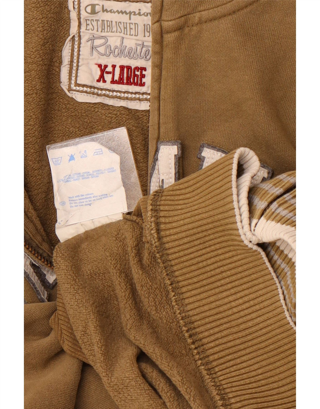 CHAMPION Γυναικεία φόρμα Rochester Graphic Top Jacket UK 18 XL Beige