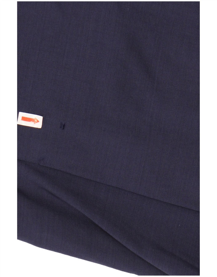 VINTAGE Ανδρικό τζάκετ Blazer 2 κουμπιών IT 48 Medium Navy Blue Viscose