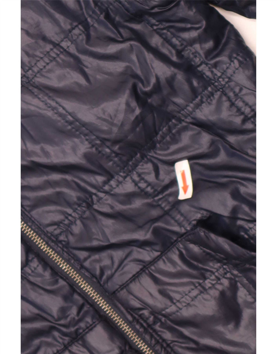 Zara Ανδρικό Bomber Jacket με κουκούλα UK 36 Small Navy Blue