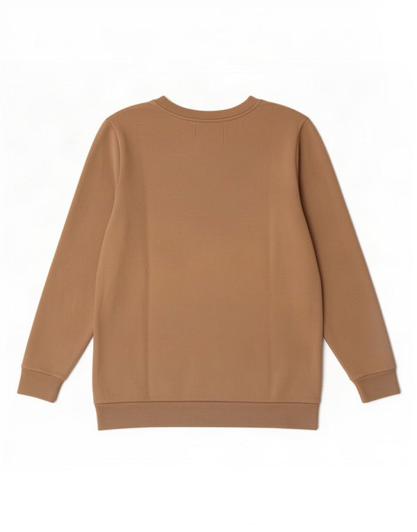 Γυναικείο γραφικό φούτερ Calvin Klein Jeans Jumper UK 10 Small Beige