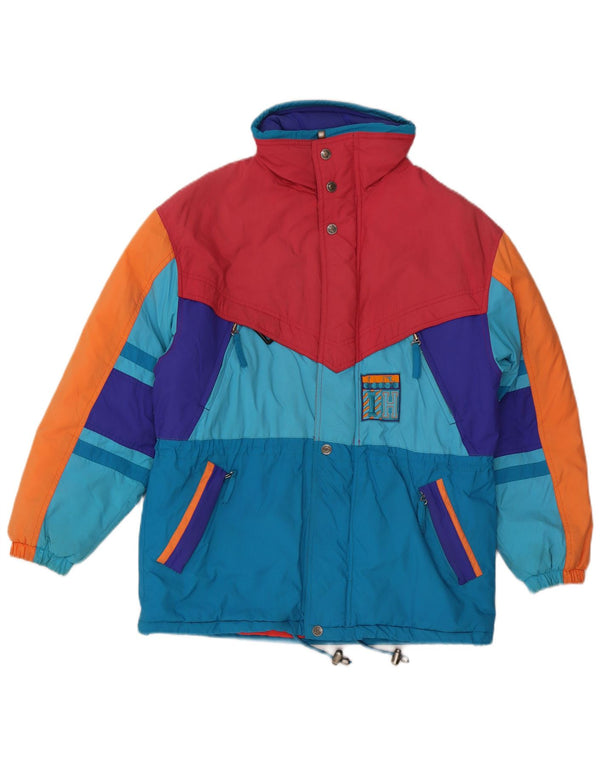 Diadora Ανδρικό μπουφάν σκι με κουκούλα UK 42 XL πολύχρωμο πολύχρωμο πολυαμίδιο