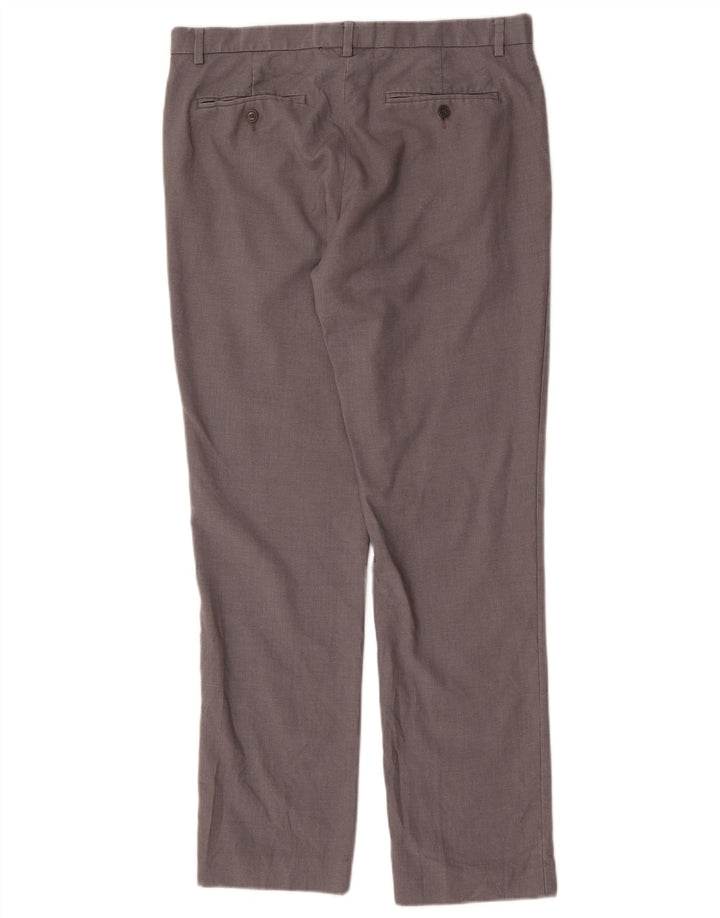 Calvin Klein Ανδρικό ίσιο παντελόνι Chino W33 L32 Γκρι πολυεστέρας
