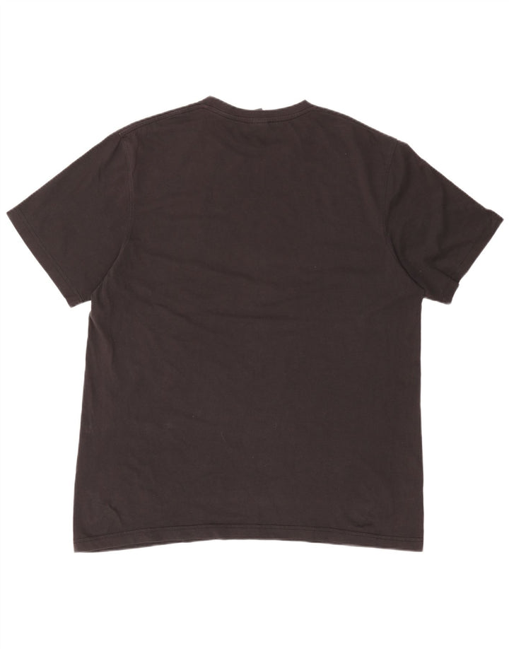 Ανδρικό γραφικό T-Shirt Rip Curl Top XL Μαύρο βαμβακερό