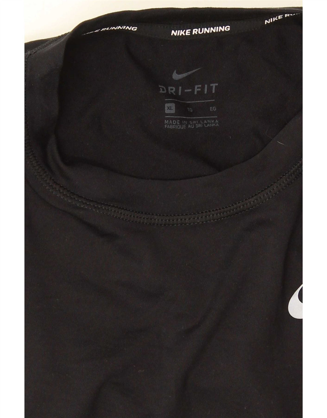 Ανδρικό τοπ Nike Dri Fit Μακρυμάνικο XL Μαύρο