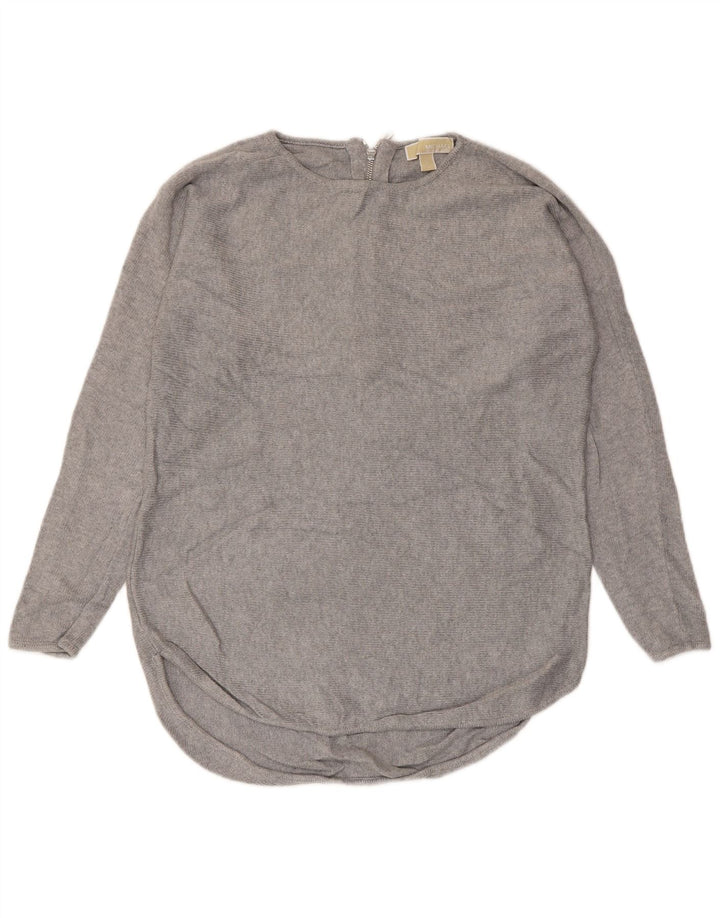 MICHAEL KORS Γυναικείο πουλόβερ με λαιμόκαυστο UK 14 Medium Grey