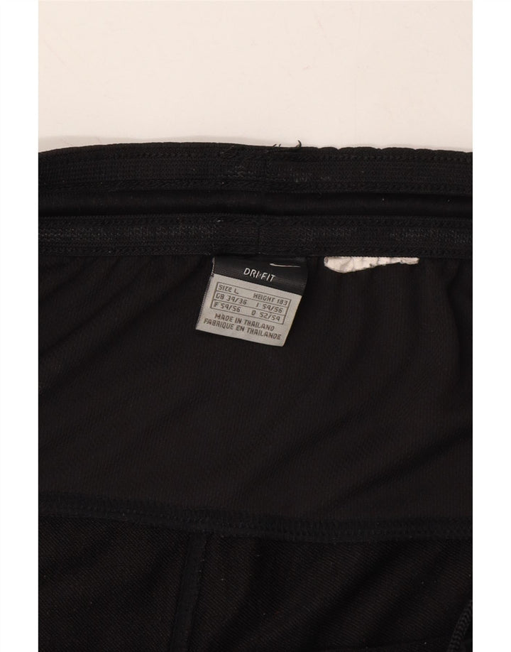 NIKE Mens Juventus Graphic Tracksuit Trousers Large  Black Vintage Nike and Second-Hand Nike from Messina Hembry 
