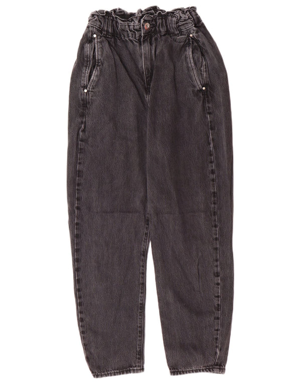 Zara γυναικείο ψηλόμεσο τζιν EU 34 2XS W24 L25 Γκρι βαμβακερό μοντέρνο