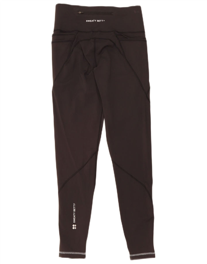 Γυναικείο κολάν Sweaty Betty UK 12 Medium Black Polyamide