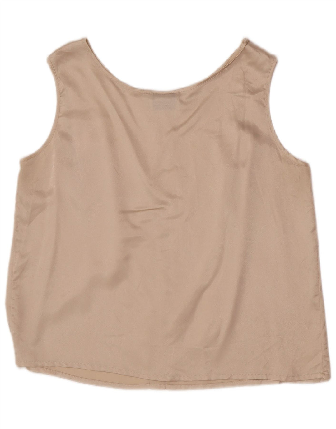 Luisa Spagnoli Γυναικείο γιλέκο Crop Top IT 42 2XL Beige Polyester