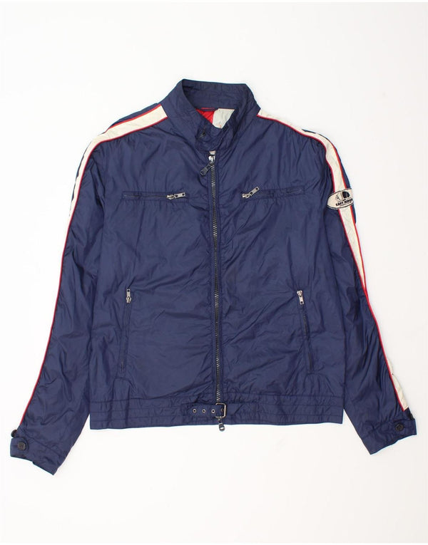Ανδρικό μπουφάν Americanino Bomber UK 42 XL Navy Blue Colorblock Polyamide