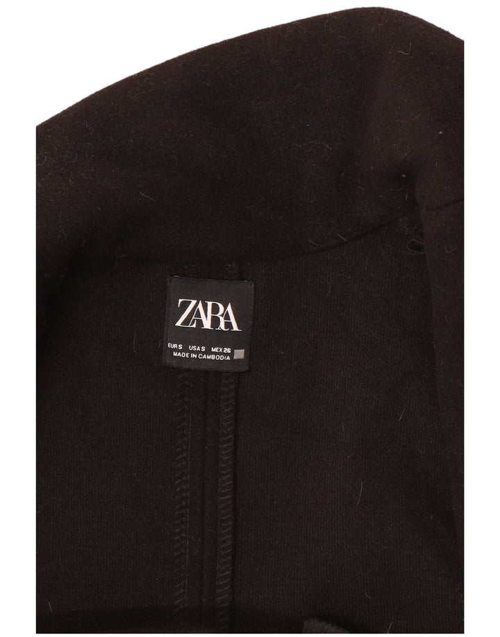 Zara Γυναικείο Πανωφόρι UK 10 Small Black