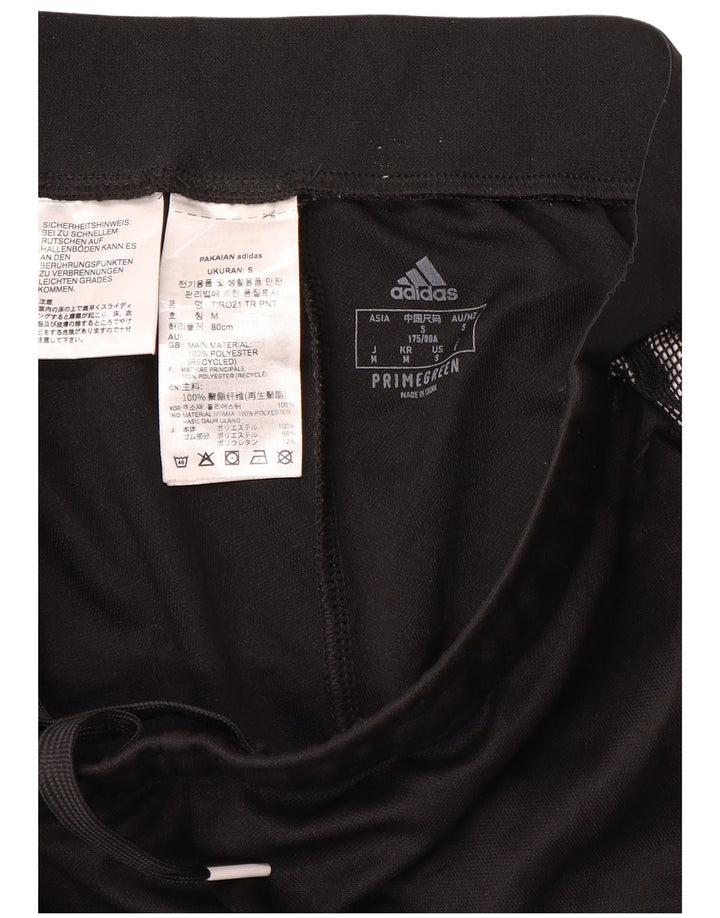Adidas Γυναικεία φόρμα Aeroready Παντελόνι UK 14 Μεσαίου Μαύρου Πολυεστέρα