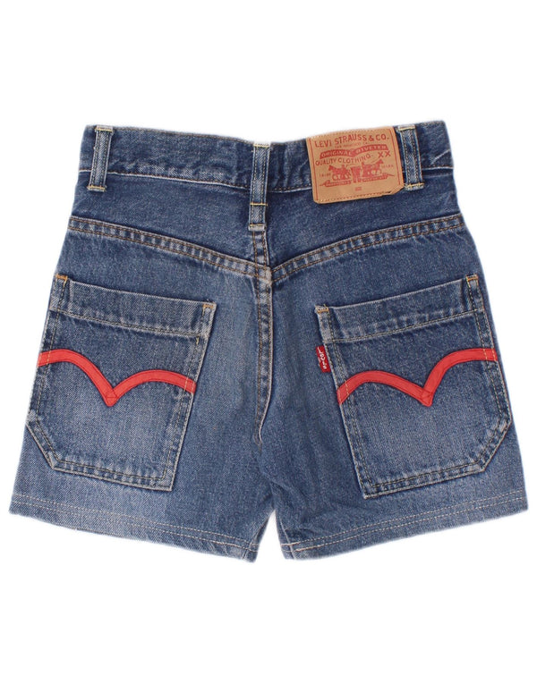 Τζιν σορτς Levi's Baby Boys 18-24 μηνών W22 Μπλε βαμβακερό