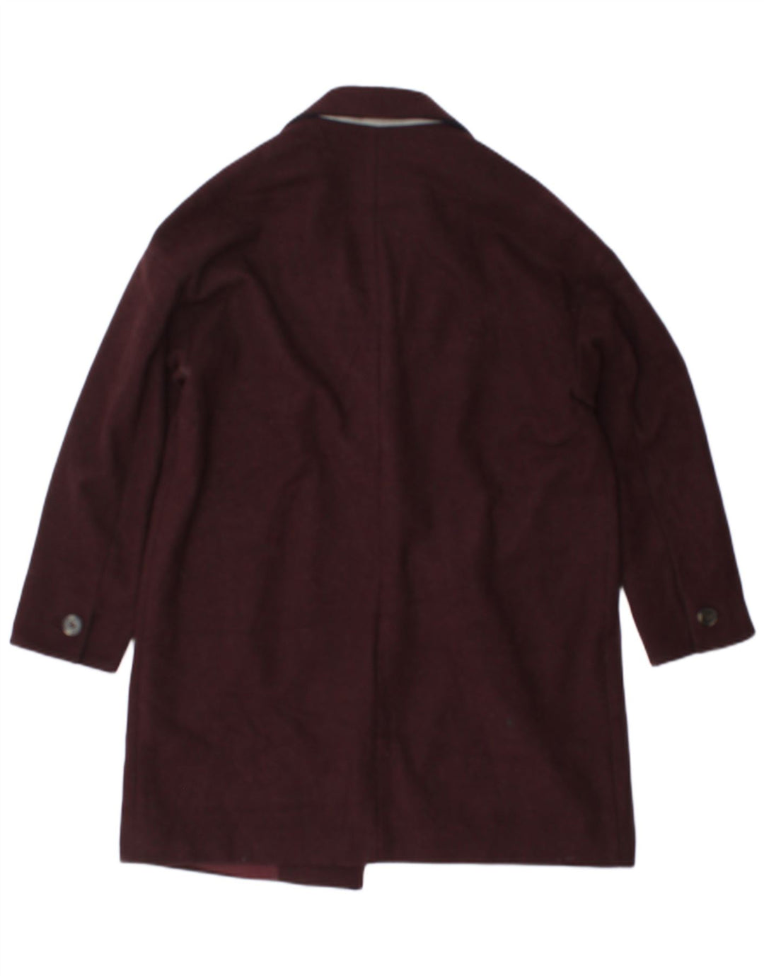 Topshop Γυναικείο Πανωφόρι UK 12 Medium Burgundy Polyester