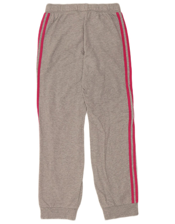 Adidas κοριτσίστικα αθλητικά παντελόνια Joggers 11-12 ετών Γκρι βαμβάκι