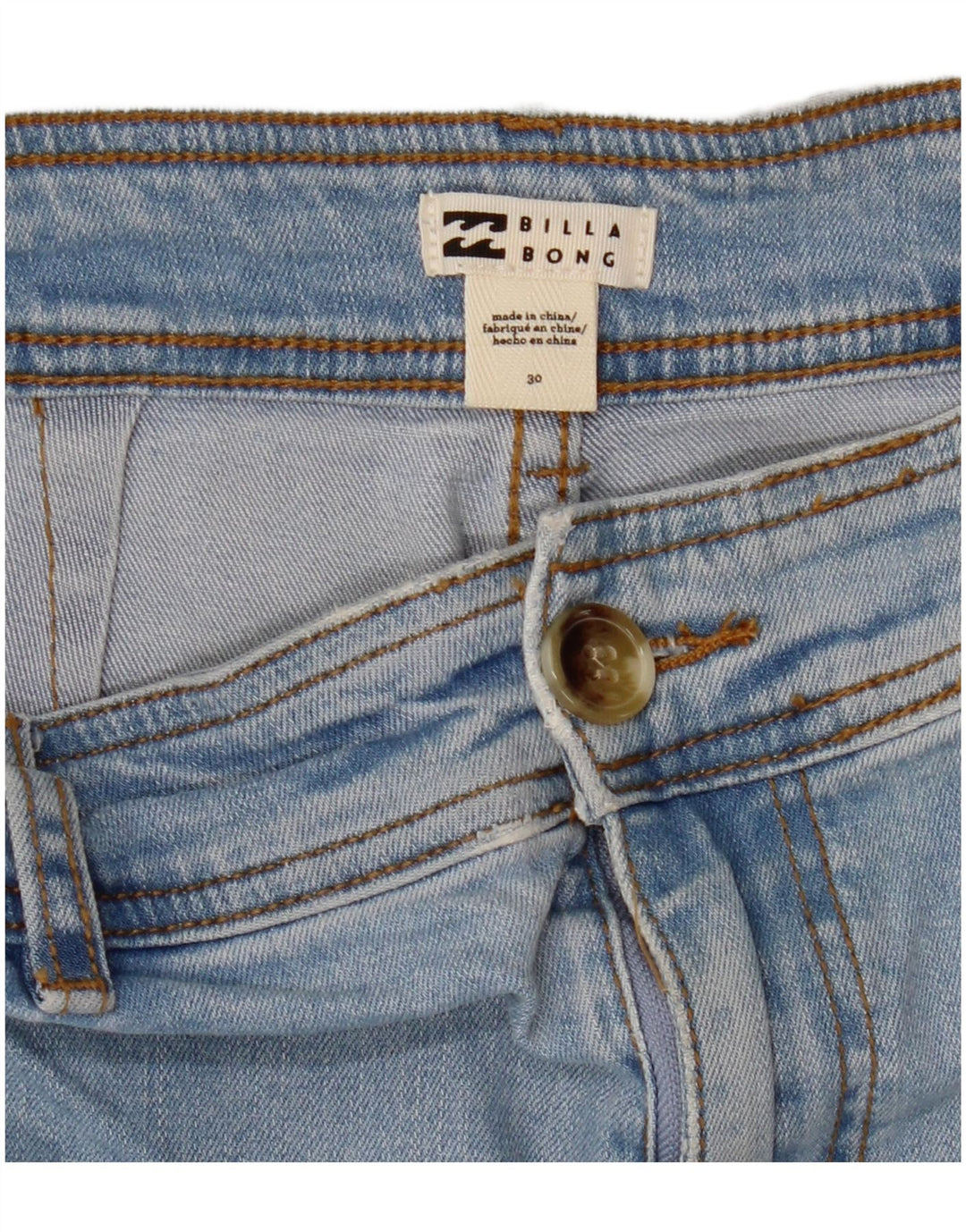 BILLABONG Γυναικείο Ψηλόμεσο Φαρδύ τζιν πόδι W30 L27 Μπλε