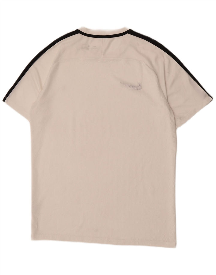 Ανδρικό T-shirt Nike Dri Fit Top Large White Colourblock Polyester
