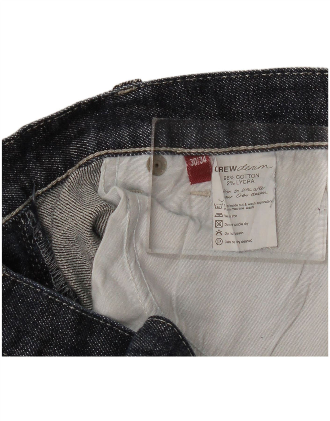 Crew Clothing Γυναικεία Bootcut Jeans W30 L34 Navy Blue Cotton