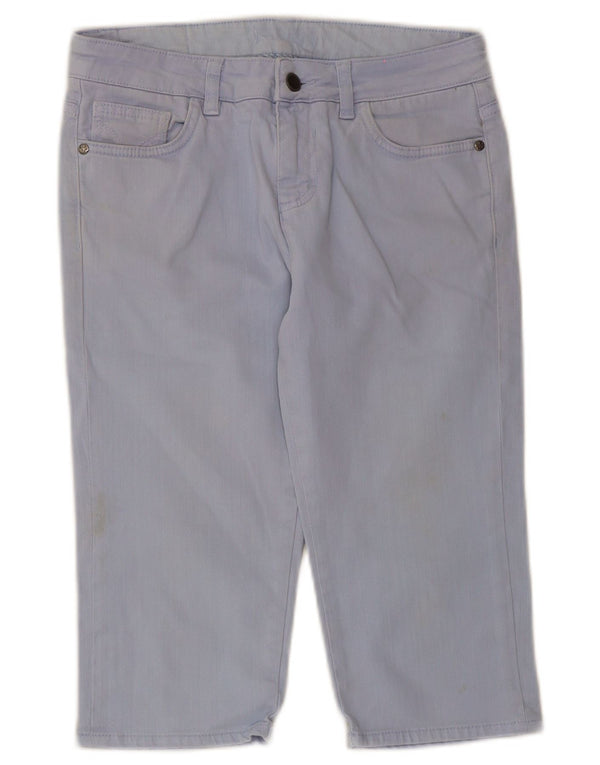 Crew Clothing Womens Standard Fit Chino Shorts Medium W30 Blue Cotton