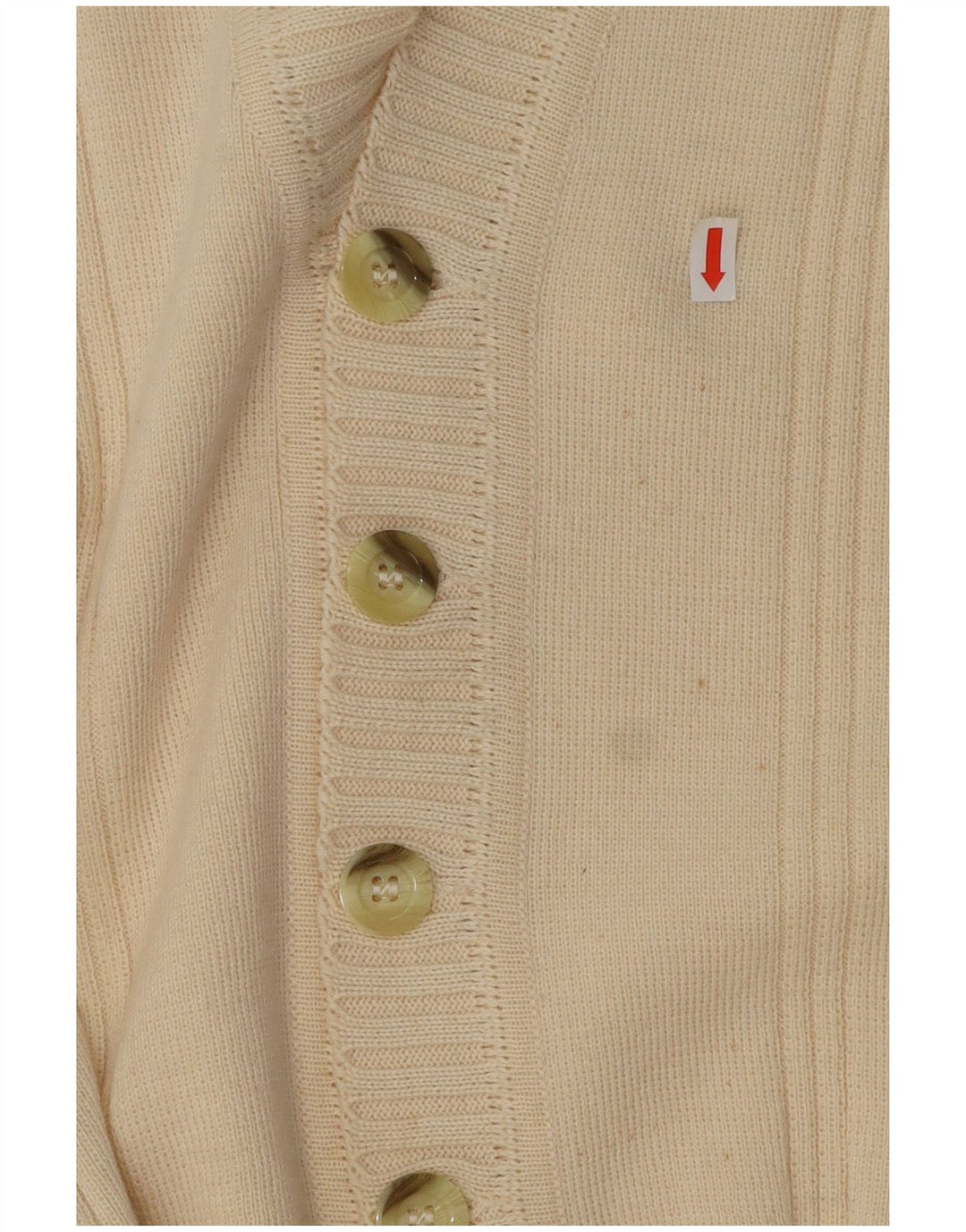 Γυναικείο πουλόβερ Wubken Ζακέτα EU 48 2XL Off White Πολυακρυλικό