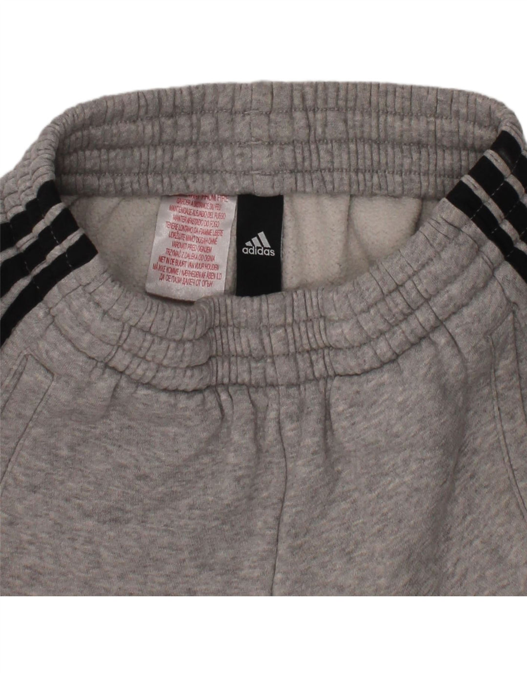 ADIDAS Boys Sport Shorts 7-8 Years  Grey Vintage Adidas and Second-Hand Adidas from Messina Hembry 