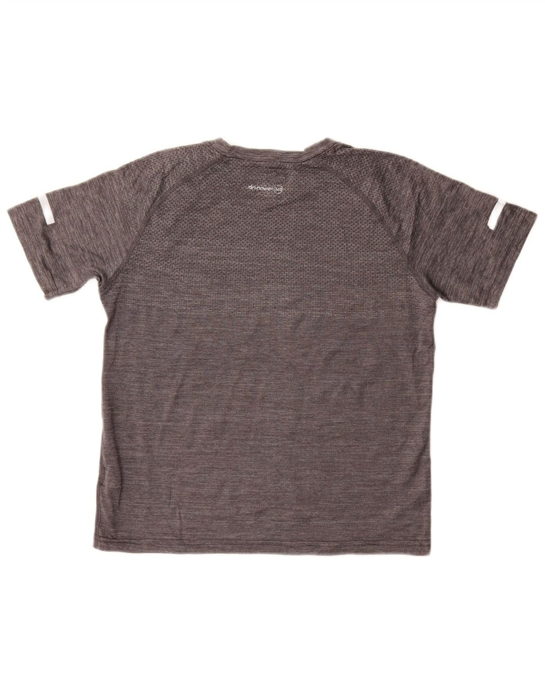 Russell Athletic Boys T-shirt Top 11-12 Years Large Grey Nylon
