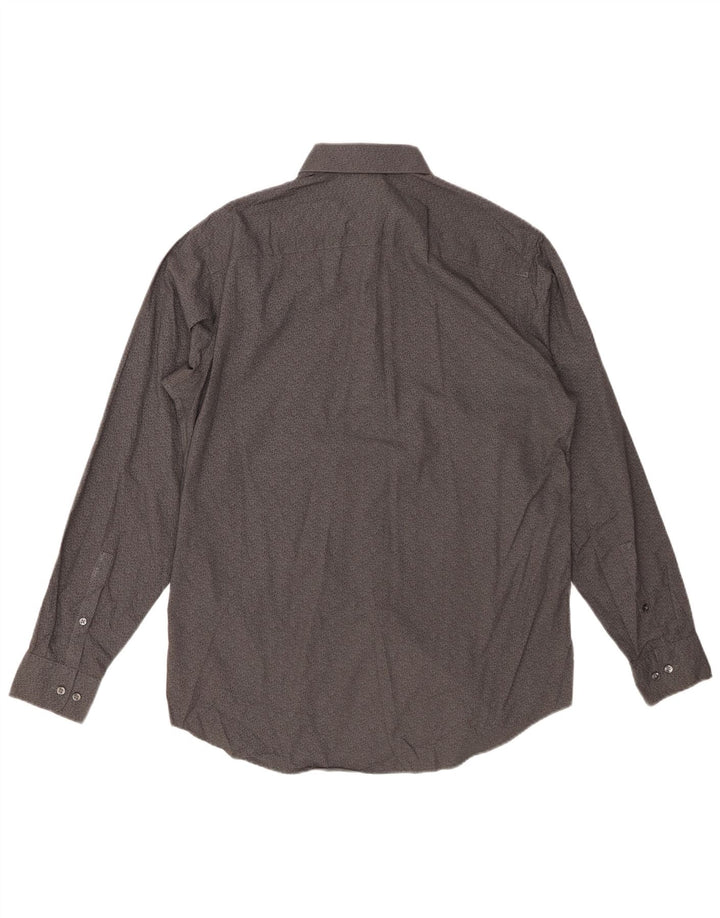 Ανδρικό πουκάμισο CALVIN KLEIN Regular Fit Size 15 1/2 Medium Grey Floral